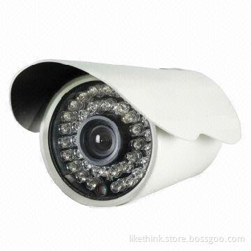 CCTV Camera with 1/3 Sony CCD, 15m IR Distance and 36pcs 5mm IR LEDs, 700TVL Resolution